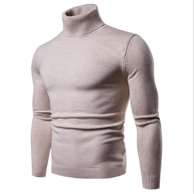 Herren Rollkragenpullover aus feiner Strickware R&B