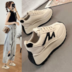 Damen sportliche Sneakers mit dämpfendem Fußbett und rutschfester Sohle R&B