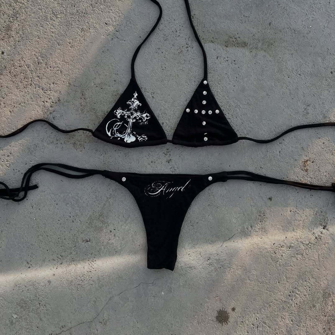 Damen Bikini-Set mit ausgefallenen Details und einzigartigen Akzenten R&B