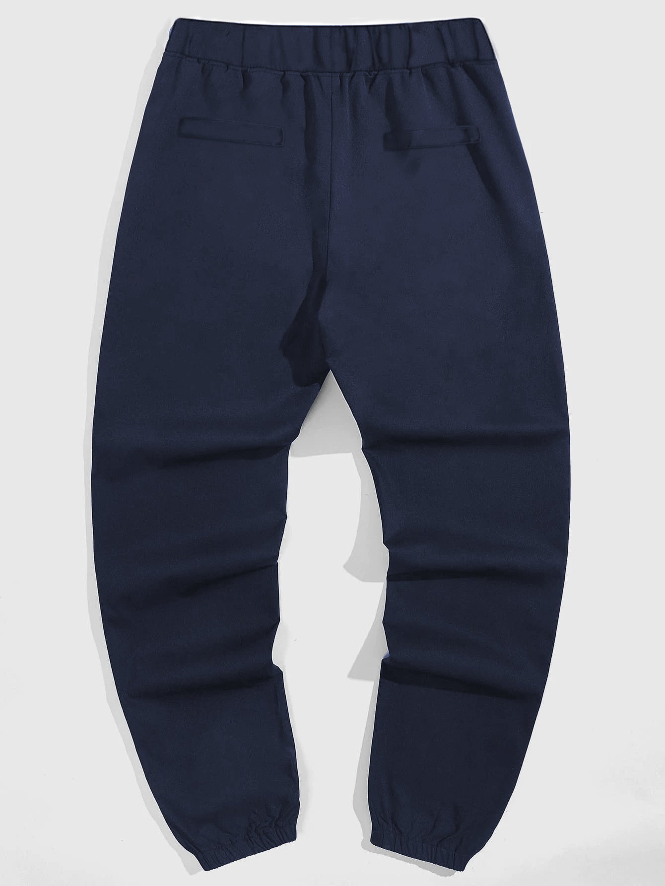 Herren Freizeit Jogginghose mit kontrastierenden Reißverschlusstaschen und elastischem Bund