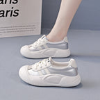 Damen modische Sneakers mit reflektierenden Elementen und gepolsterter Sohle R&B