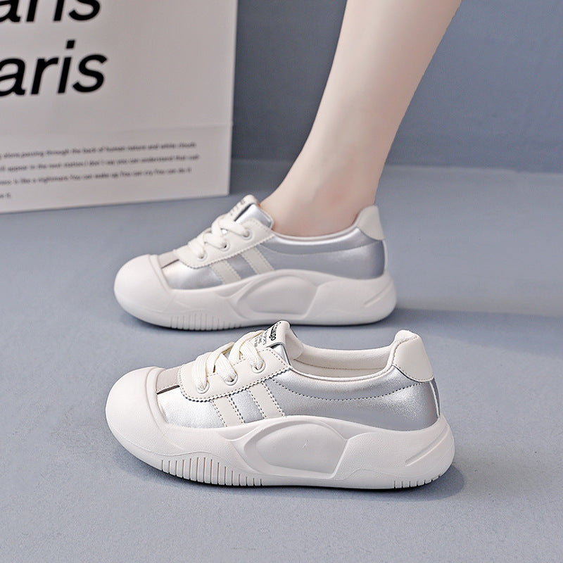 Damen modische Sneakers mit reflektierenden Elementen und gepolsterter Sohle R&B