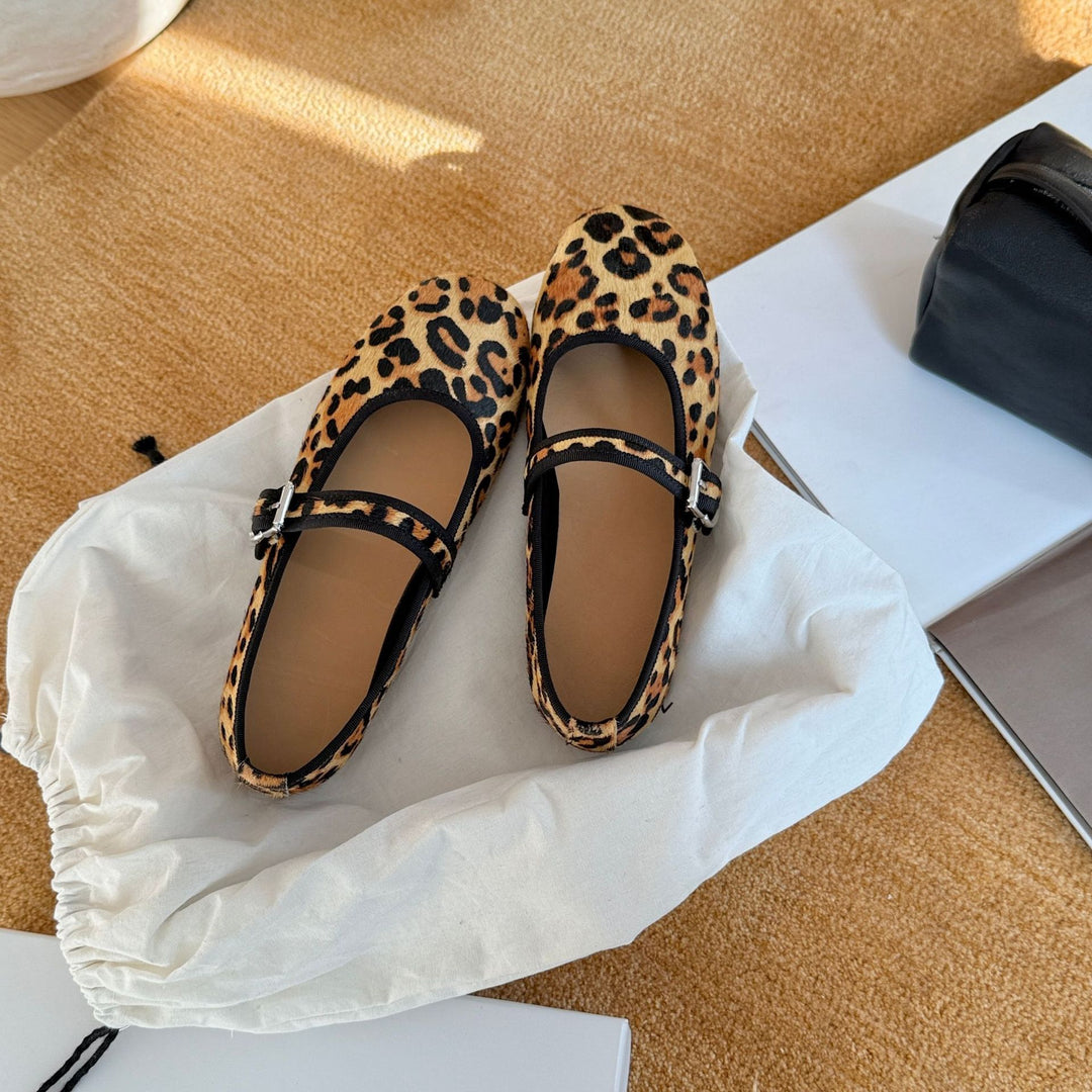 Damen Ballerinas mit verstellbarem Riemchen und gepolsterter Innensohle R&B