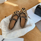 Damen Ballerinas mit verstellbarem Riemchen und gepolsterter Innensohle R&B