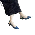 Damen elegante Slingback Stilettos R&B