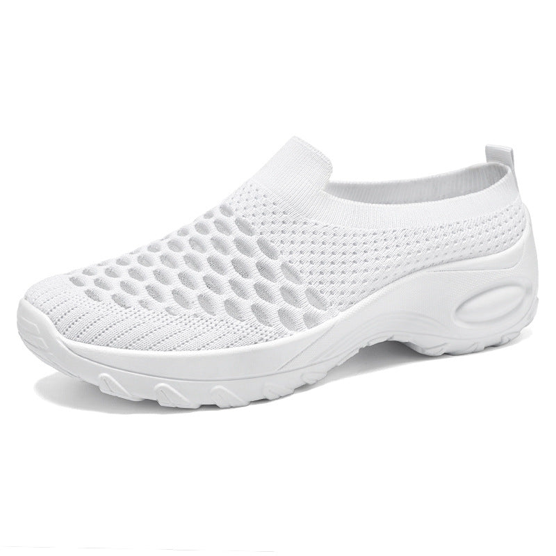 Damen Atmungsaktive Slip-On Sneakers mit flexiblem Sohlenkomfort R&B