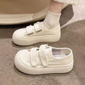 Damen Slip-On Sneakers mit verstellbarem Klettverschluss und gepolsterter Sohle R&B