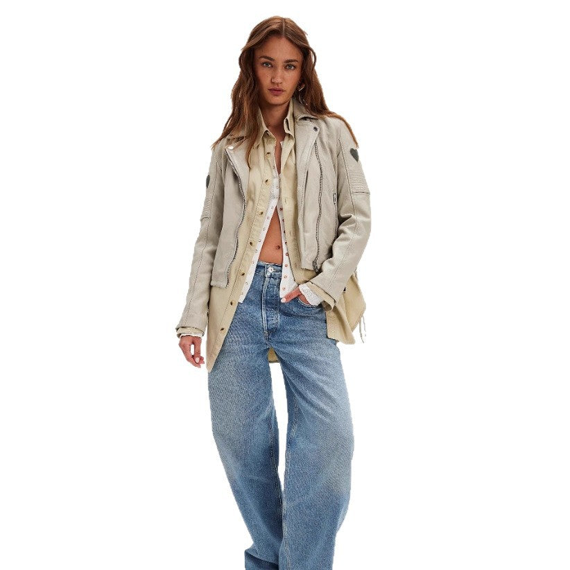 Damen jacke mit Herz-Applikationen R&B