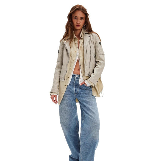 Damen jacke mit Herz-Applikationen R&B