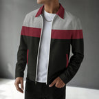 Herren sporty und stylische Jacke mit modischem Design R&B