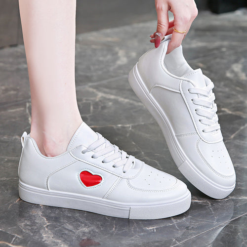 Damen Sneakers mit Herzdetails und komfortabler Dämpfung R&B