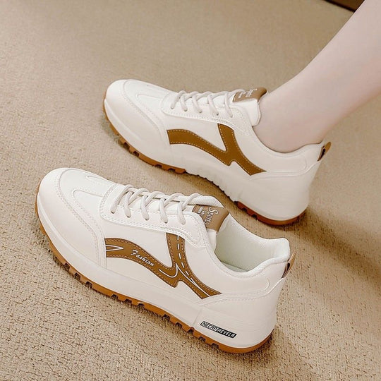 Damen leichte und sportliche Sneaker mit dämpfender Sohle R&B