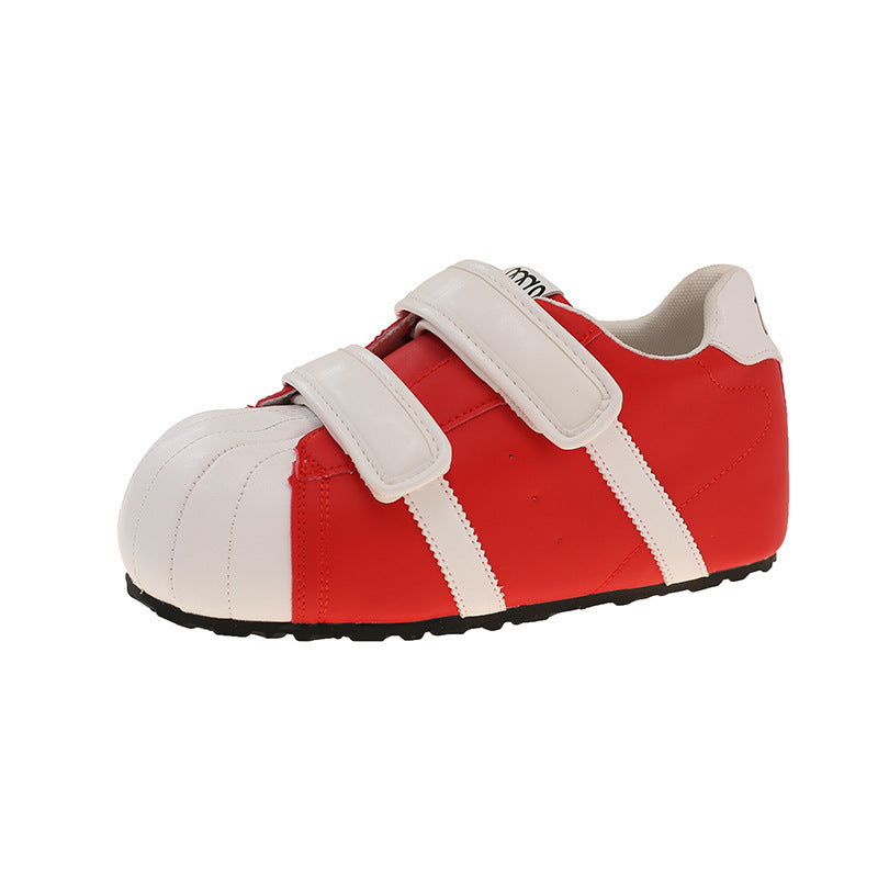 Damen Komfortable Klettverschluss-Sneaker im modernen Design R&B