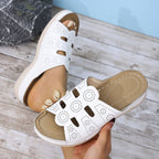 Damen Komfortable Clogs mit atmungsaktivem Design und modischen Ausschnitten R&B