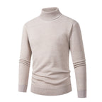 Herren eleganter Rollkragenpullover aus hochwertigem Material R&B