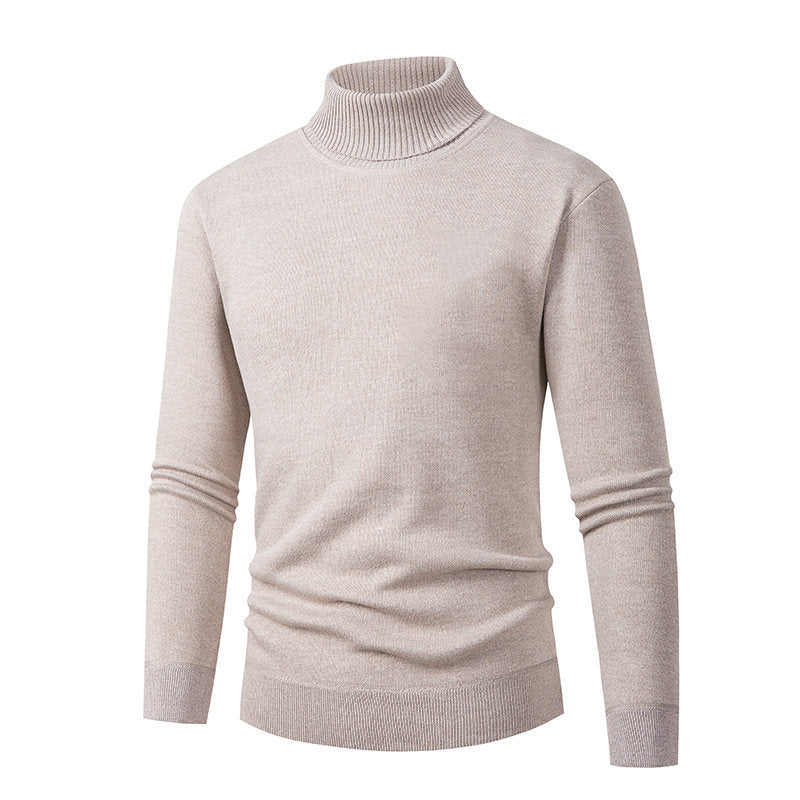 Herren eleganter Rollkragenpullover aus hochwertigem Material R&B