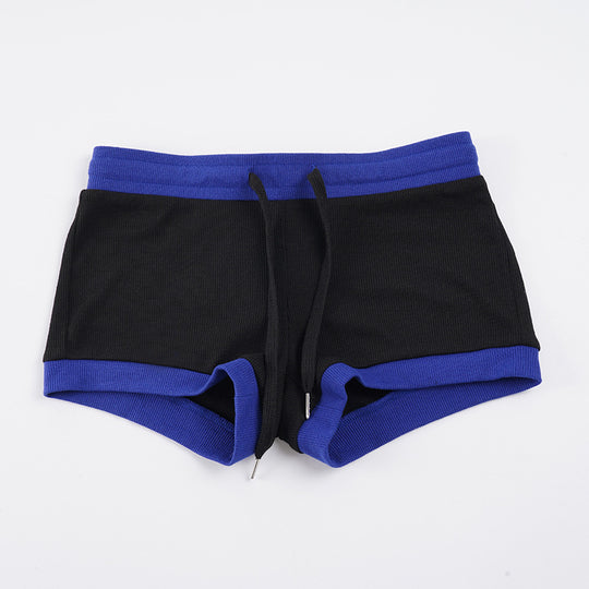 Damen Sportliche Shorts mit elastischem Bund und Kordelzug R&B