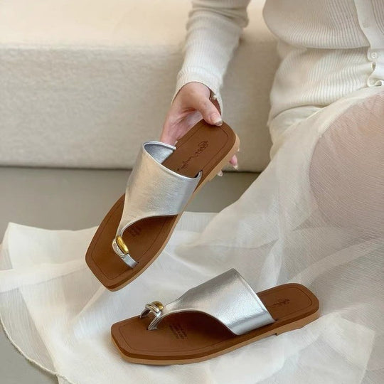 Damen Sandalen mit eleganten Riemen und glamourösen Details R&B
