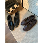 Damen Ballerinas aus softem Leder mit elastischem Riemen R&B
