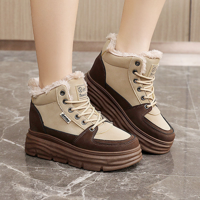 Damen Warmgefütterte Winterstiefel R&B