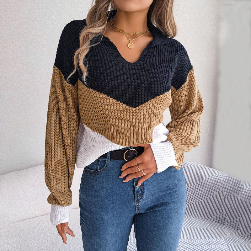 R&B | Warmer Strickpullover Für Tägliches Tragen
