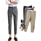 Herren klassische Chino-Hose mit eleganter Passform und subtilen Details