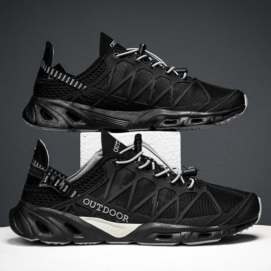 Herren Outdoor-Sneaker mit atmungsaktivem Mesh und rutschfester Sohle R&B