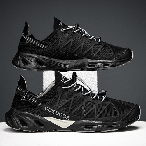 Herren Outdoor-Sneaker mit atmungsaktivem Mesh und rutschfester Sohle R&B