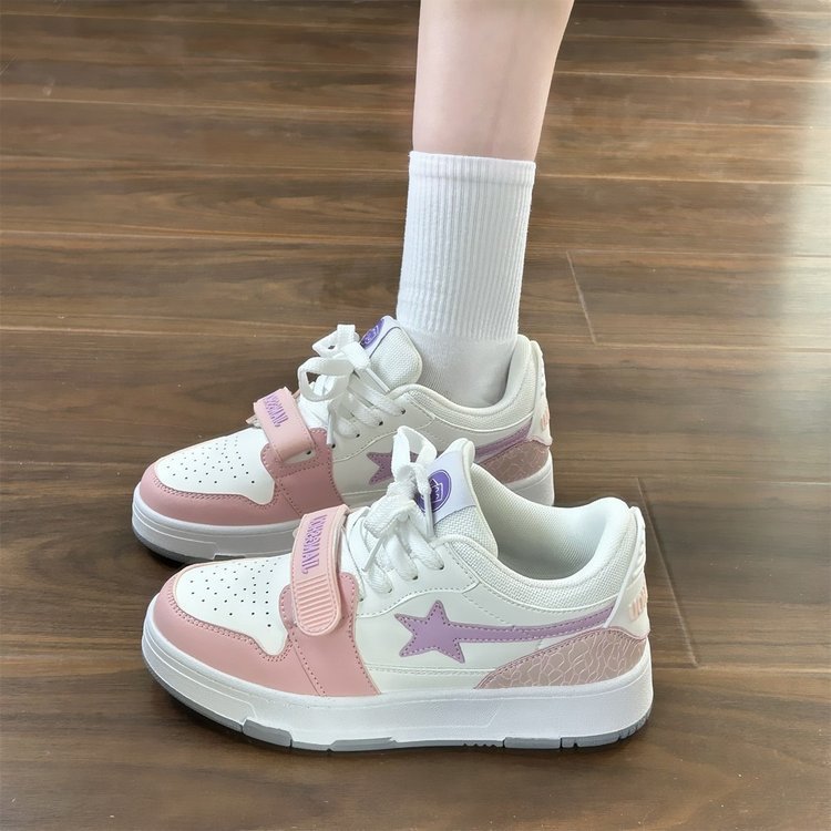 Damen Sportliche Sneakers mit strapazierfähigem Obermaterial und rutschfester Sohle