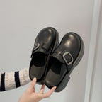 Damen Clogs mit elegantem Schnallenverschluss und rutschfester Sohle R&B