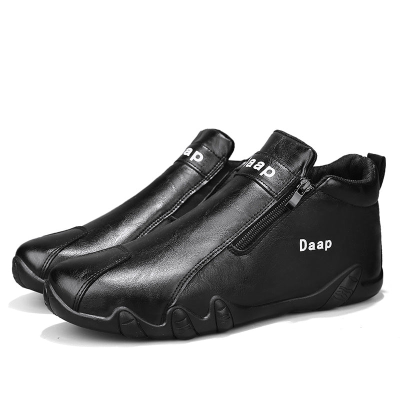 Damen Sportliche Stiefeletten mit praktischem Reißverschluss und rutschfester Sohle R&B