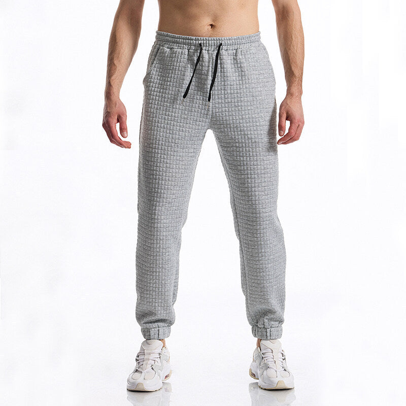 Herren bequeme Sweatpants mit hohem Bund und elastischem Komfort R&B