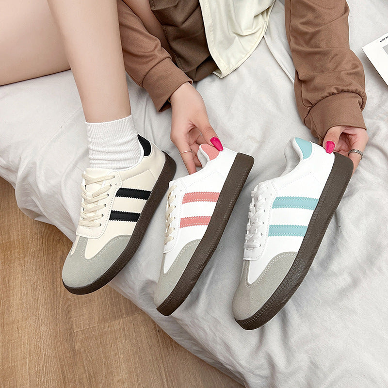 Damen Sportliche Freizeit-Sneakers mit atmungsaktivem Obermaterial und gepolsterter Sohle R&B