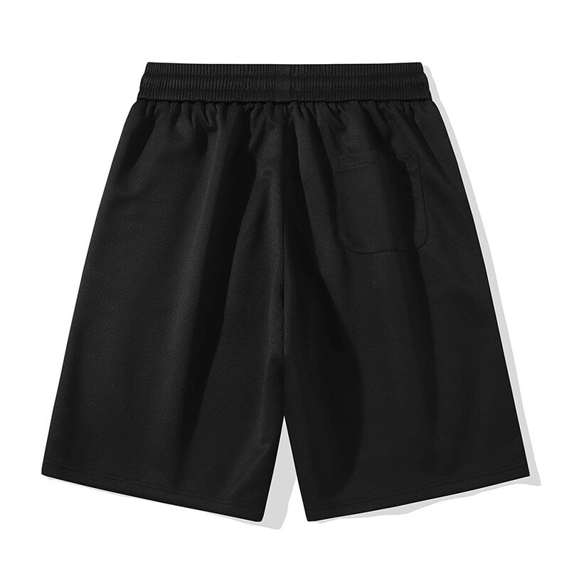 Herren Sportliche Shorts mit elastischem Bund und seitlichen Kontraststreifen