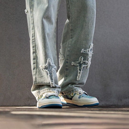 R&B | Gogh Starry Night Inspirierte Sneakers