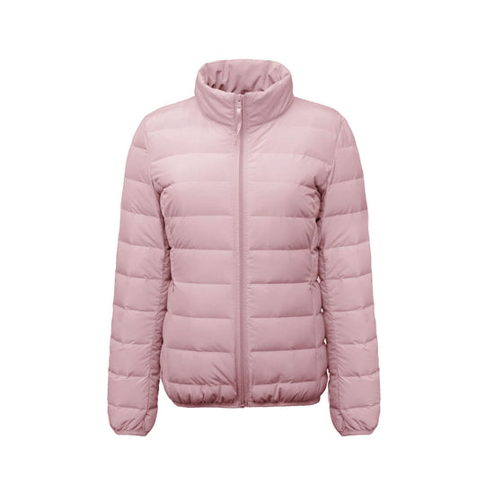Damen Isolierte Steppjacke mit hohem Kragen und elastischen Bündchen R&B
