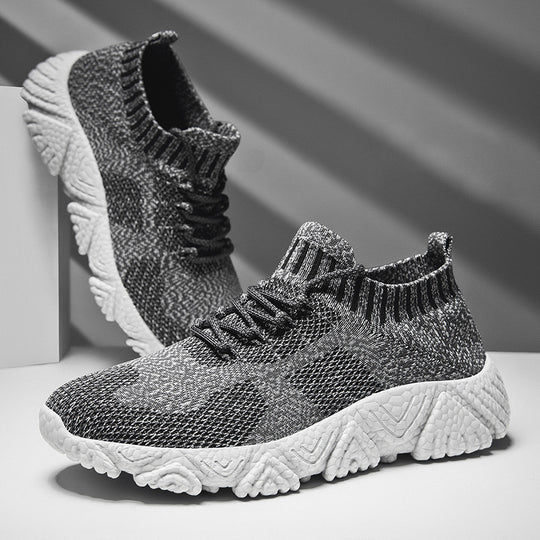 Damen Atmungsaktive Sneakers mit elastischem Obermaterial und rutschfester Sohle R&B