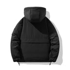 Damen Winter-Pufferjacke mit isolierendem Innenfutter und verstellbarem Kapuzensystem