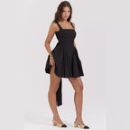 Damen Kurzkleid mit schmeichelndem Schnitt und voluminösem Rock R&B