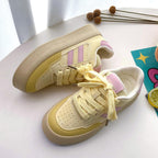 Damen Elegante Sneakers mit modischem Plateau und innovativem Schnürsystem