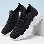 Damen Atmungsaktive Fitness Sneakers mit rutschfester Sohle R&B