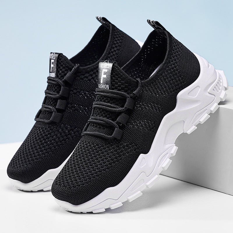Damen Atmungsaktive Fitness Sneakers mit rutschfester Sohle R&B