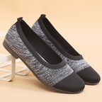 Damen Bequeme Ballerinas mit flexiblem und atmungsaktivem Obermaterial R&B