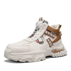 Damen Modische High-Top Sneakers mit stabiler Sohle und innovativem Schnellschnürsystem R&B