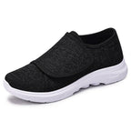 Damen Bequeme und atmungsaktive Sneakers mit Klettverschluss R&B
