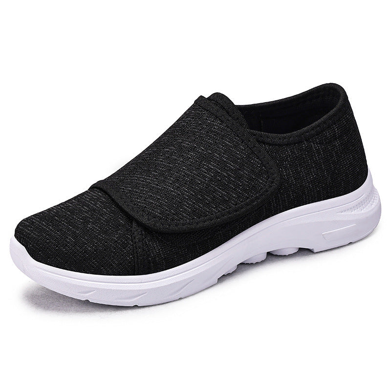 Damen Bequeme und atmungsaktive Sneakers mit Klettverschluss R&B
