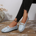Damen Mokassins mit dekorativem Schmuckdetail R&B