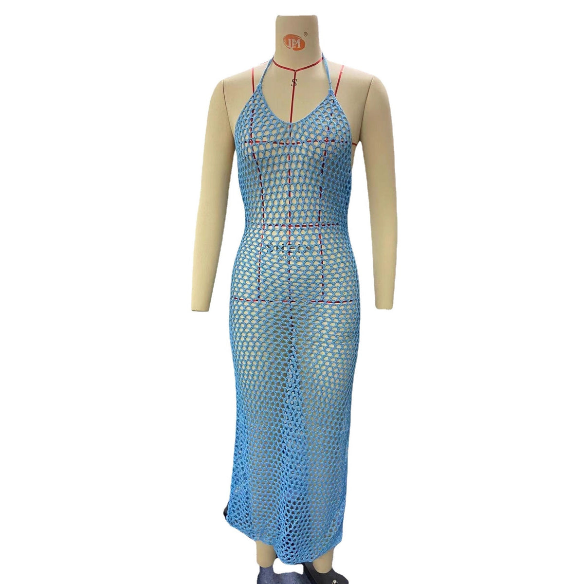 Damen Netzkleid im stylischen figurbetonten Design R&B