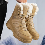 Herren Winterstiefel mit isolierender Innensohle und wasserdichtem Obermaterial R&B
