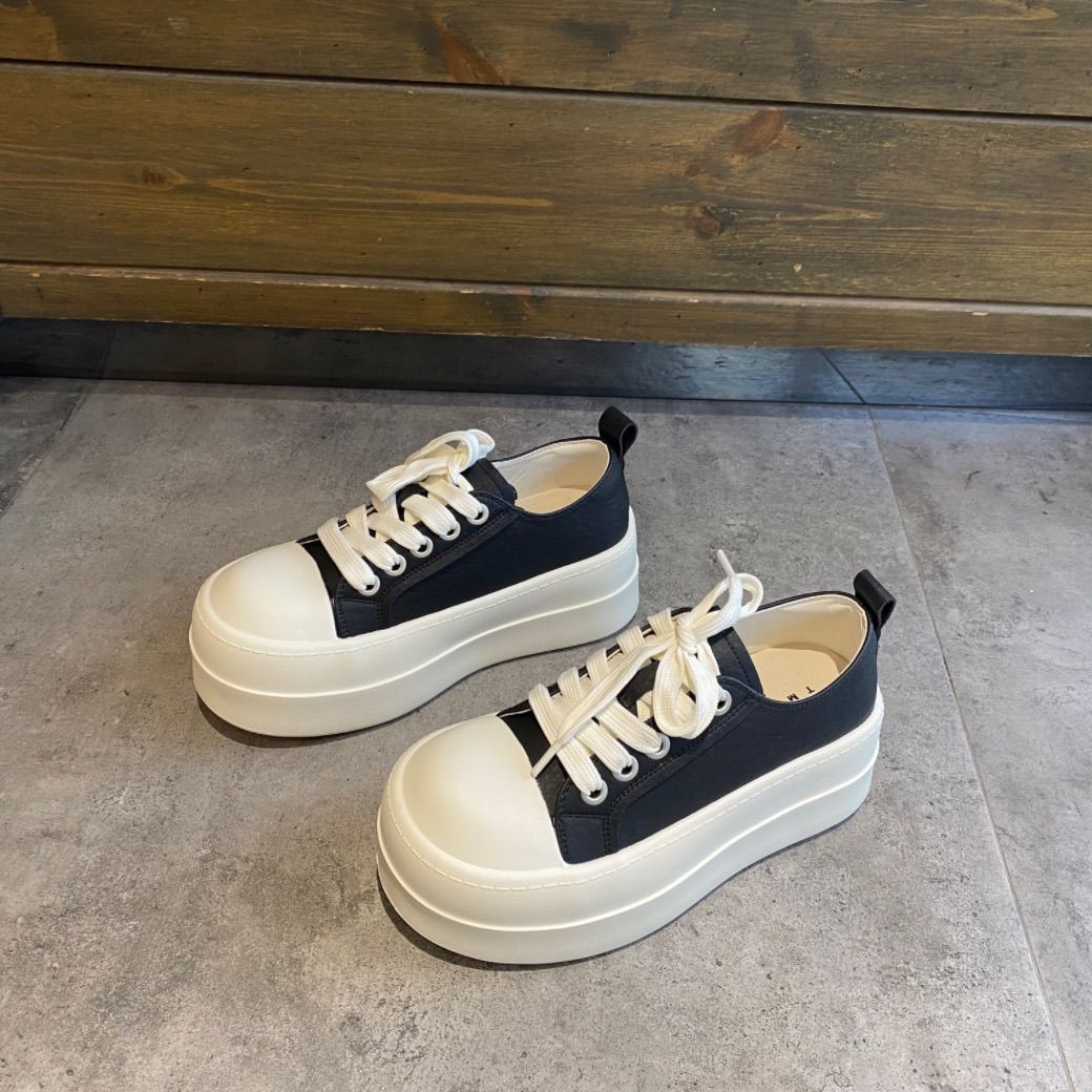 Damen Plateau-Sneaker mit robuster Gummisohle und komfortabler Dämpfung
